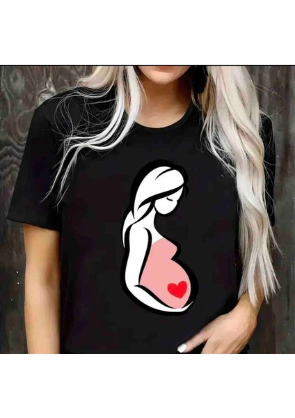 Baby Baskılı Özel Tasarım Oversize Tshirt