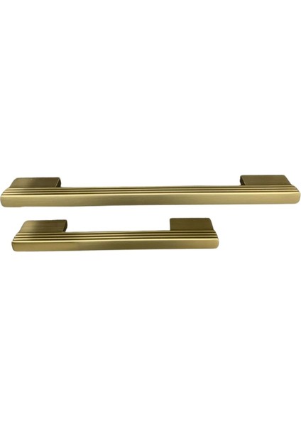 9290 Çizgili Modern Kulp Gold Branch Renk 320 mm