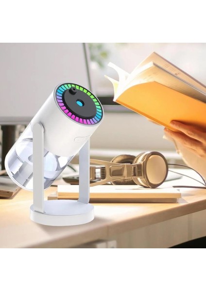 Mio AH8 RGB 280ml Yıldız Işıklı Projektör Hava Nemlendirici Pembe