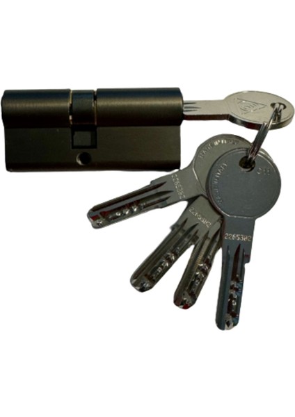 68 mm Bilyalı Barel Kilit Füme Renk