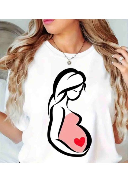 Baby Baskılı Özel Tasarım Oversize Tshirt