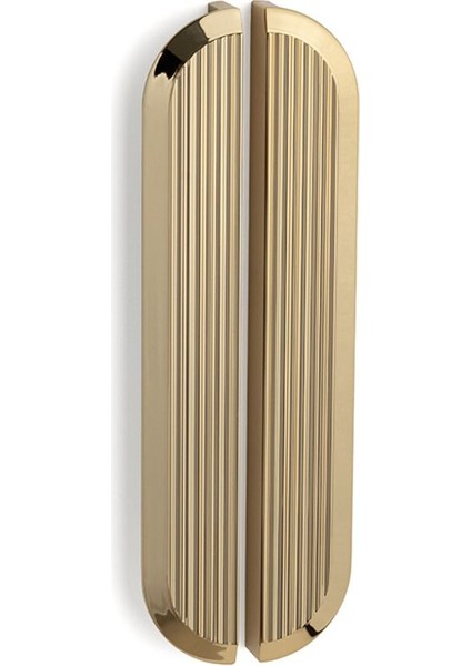 9064 Line-Çizgili Kulp Altın Renk Tek Adet 960 mm