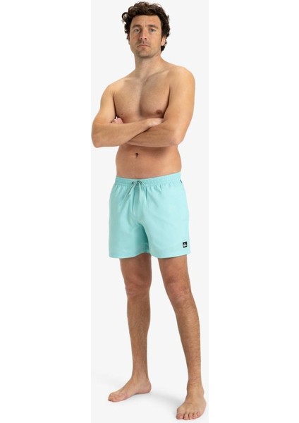 Everyday Solid Volley 15 Erkek Deniz Şortu Turkuaz Eqyjv04120-Aqsk