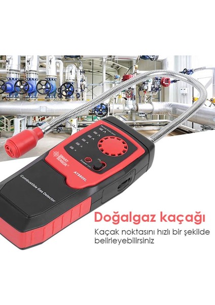 AT8800L Yanıcı Gaz Kaçak Dedektörü | Seviye Alarmlı fiyatları