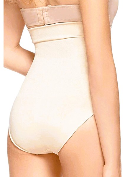 Göbek Alt Karın ve Basen Toparlayıcı Gögüs Altı Kadın Kaydırmaz Ten Yüksek Bel Silikonlu Slip Korse fiyatları