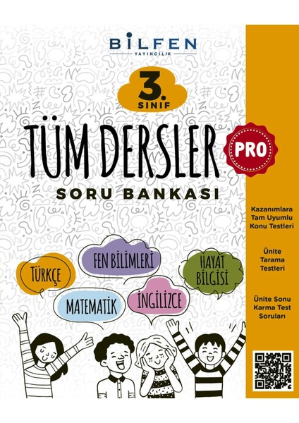 3. Sınıf Tüm Dersler Pro Soru Bankası Bilfen Yayıncılık