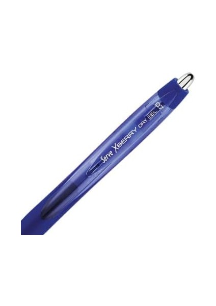 Xberry Jel Kalem 07MM Yuvarlak Uc K.mavı 03 3lu Set