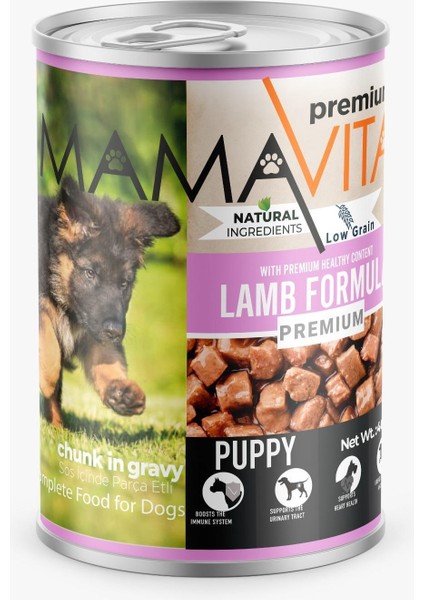 Kuzu Etli Yavru Köpek Maması 400gr 24 adet