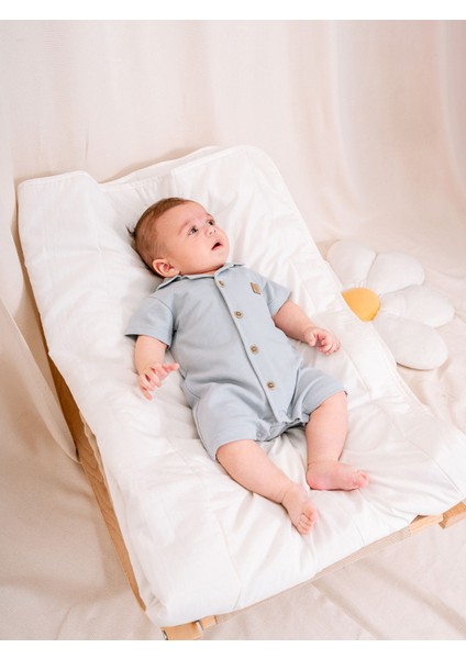 Yakalı Gri Bebek Barbatöz 3-6/6-9/9-12/18-24AY fiyatları