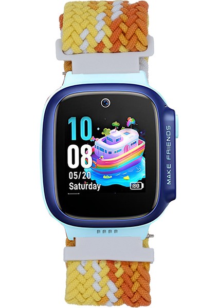 Huawei Gt4 41MM KRD-139 18MM Çocuklara Özel Dayanıklı Örgü Kordon