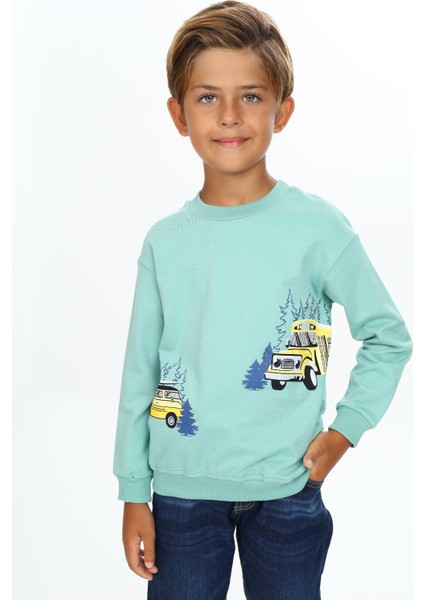 Erkek Çocuk Baskılı Sweatshirt fırsatları