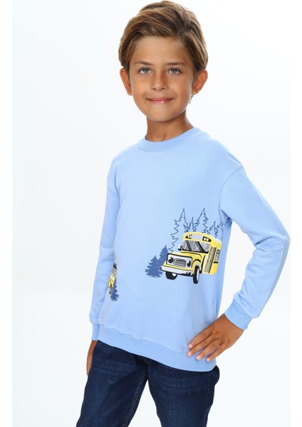Erkek Çocuk Baskılı Sweatshirt indirimleri