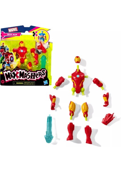 Marvel Avengers Iron Man Mix Mashers Aksiyon Figürü