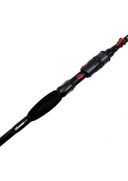 Profesyonel Okuma Spin Seti Okuma Psycho Stick Game 243CM Ex-Fast 15-40GR 2 Parça Olta Kamışı&okuma Avenger AV-3000 6+1bb Olta Makinesi