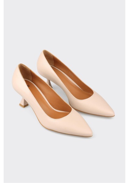 Pudra Deri Kadın Stiletto fiyatları