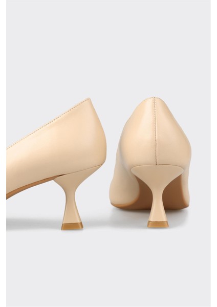Naturel Deri Kadın Stiletto fırsatları