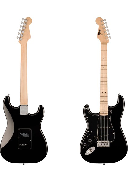 RPH-31BK Solak Elektro Gitar Seti Maple Klavye Strat Kasa Sss Manyetik