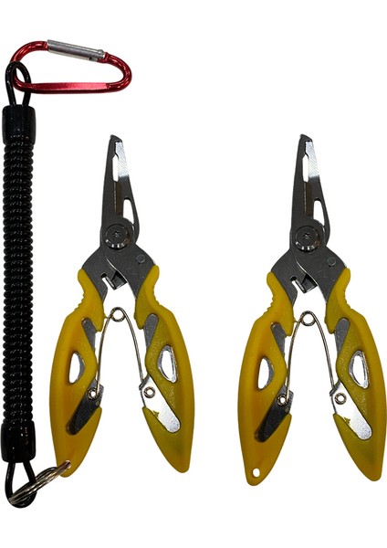 2 Adet Bauer Balıkçı Pensesi (Pliers) + 1 Adet Bauer Pense Aparatı