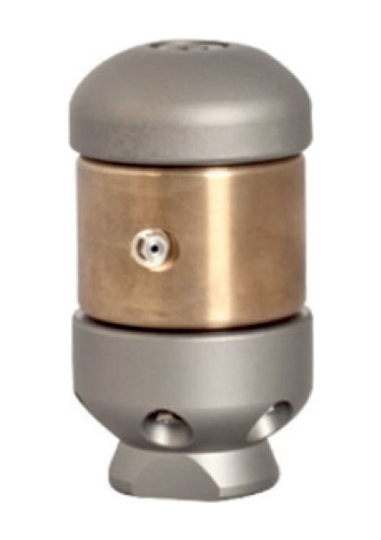 3/4" - Döner Tip Yıkama Kanal Temizleme Başlığı - Nozul - Çelik 1040 + Bronz - Paslanmaz - 9 Çıkış