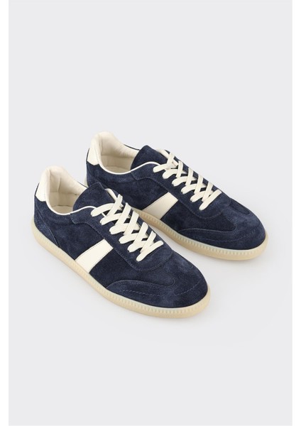 Lacivert Deri Kadın Spor Ayakkabı fiyatları