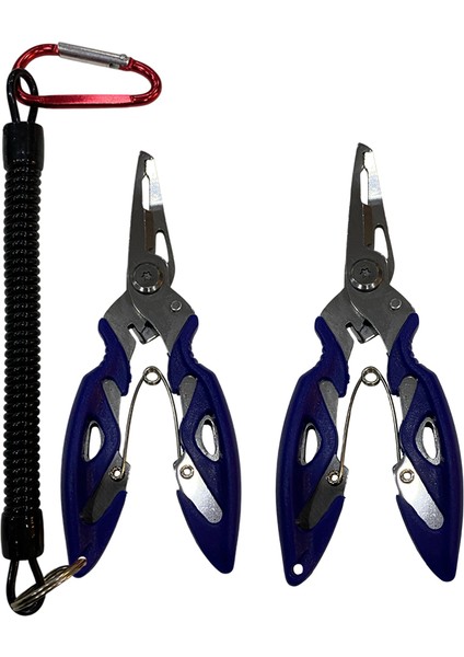 2 Adet Bauer Balıkçı Pensesi (Pliers) + 1 Adet Bauer Pense Aparatı