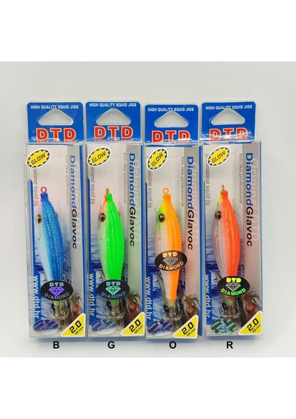 Diamond Glavoc 85 mm 8.1 gr Glow Kalamar Zokası modelleri