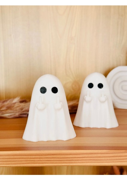 2 Adet Mini Sevimli Hayalet Figür - Özel Tasarım Hareket Çeken Hayalet fırsatları