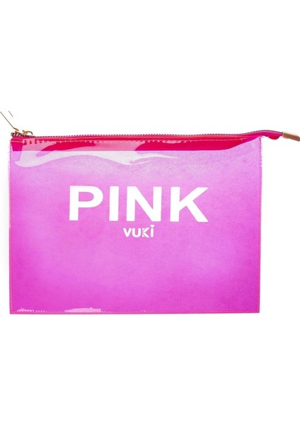 Renkli Fermuarlı Şeffaf Dosya (a5)