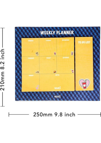 Masa Üstü Haftalık Planlayıcı Defter modelleri