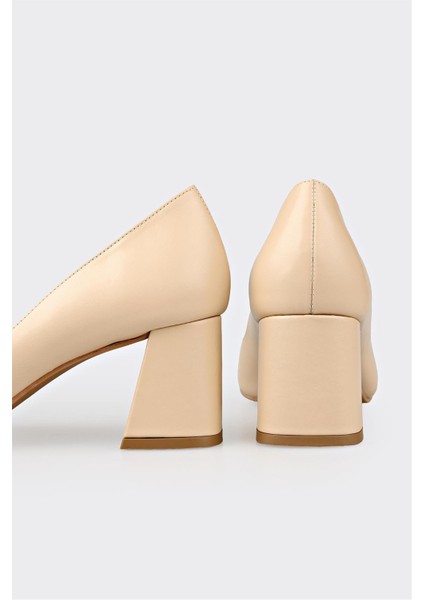 Naturel Deri Kadın Stiletto fırsatları