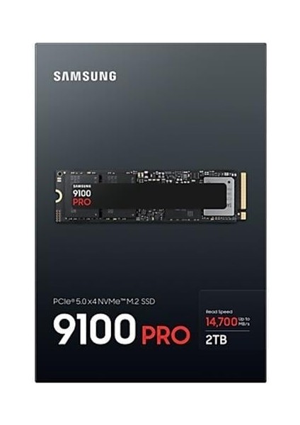 2tb 9100 Pro Samsung Nvme M2 MZ-VAP1T0BW Pcıe 14700-13400 Mb/s Samsung Tr Garantılı