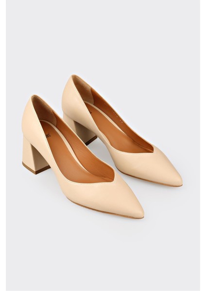 Naturel Deri Kadın Stiletto fiyatları