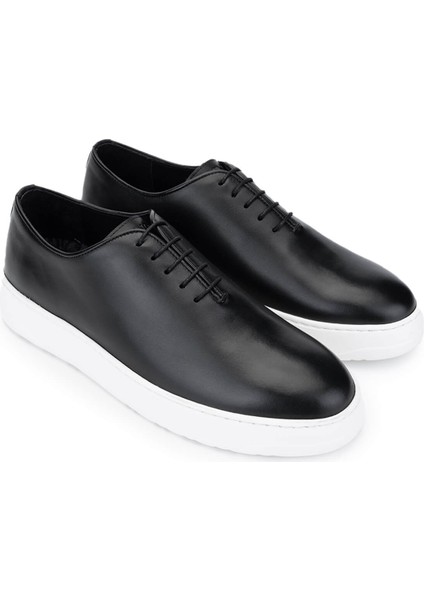Erkek Siyah Deri Casual Ayakkabı 698 1164-3 Erk Ayk Y25 Sıyah Dr fiyatları