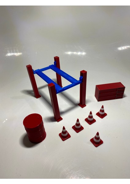 1/64 Ölçek Diorama Garaj Seti indirimleri