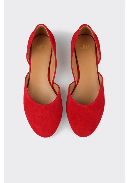 Kırmızı Deri Kadın Günlük Ayakkabı fırsatları