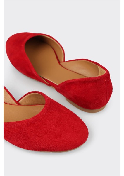 Kırmızı Deri Kadın Günlük Ayakkabı indirimleri