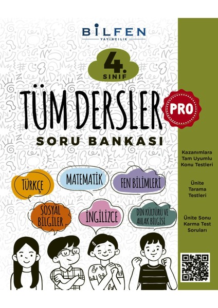 4. Sınıf Tüm Dersler Pro Soru Bankası Bilfen Yayıncılık