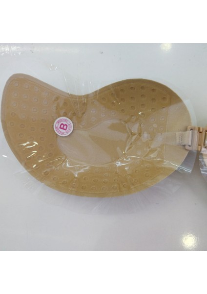 Rahat Straplez Dikişsiz Görünmez Askısız Kendinden Yapışkanlı B Beden Ten Renk modelleri