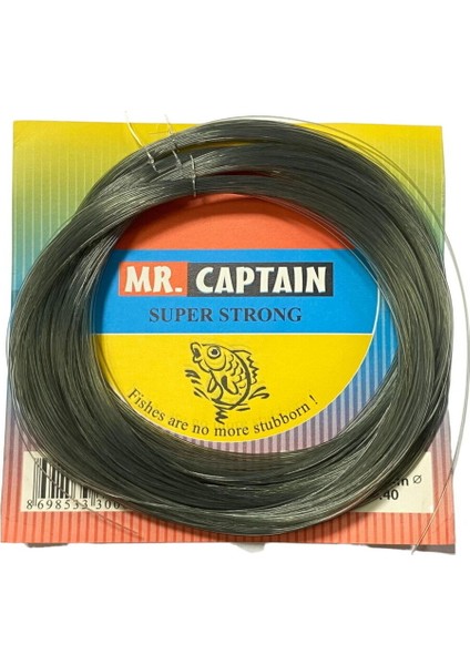 Mr.captain -0,40 mm Poşet Misina