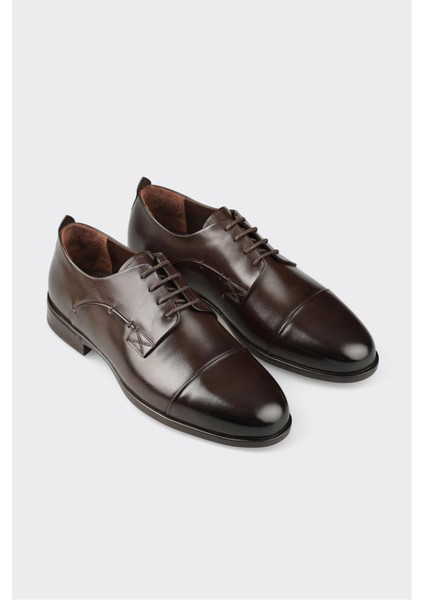 Kahve Deri Erkek Klasik Ayakkabı fiyatları