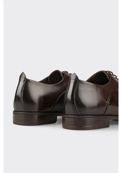 Kahve Deri Erkek Klasik Ayakkabı indirimleri