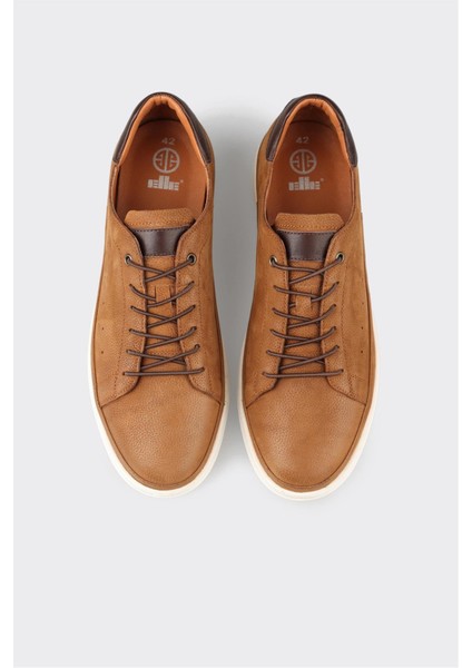 Taba Deri Erkek Günlük Ayakkabı fırsatları