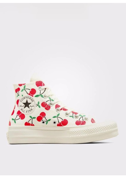 Krem Kadın Kanvas Lifestyle Ayakkabı A08096C Chuck Taylor All Star Lı