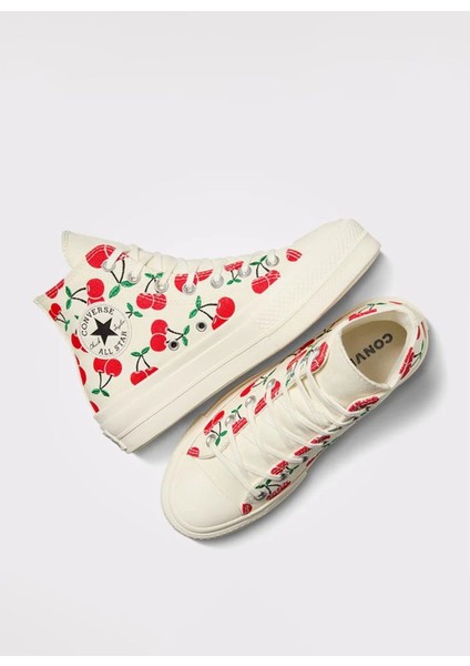 Krem Kadın Kanvas Lifestyle Ayakkabı A08096C Chuck Taylor All Star Lı fırsatları