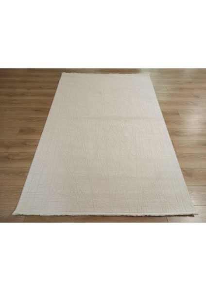 Therapy 8615 Krem Koridor Halısı Kesme Yolluk Mutfak Halısı Modern halı