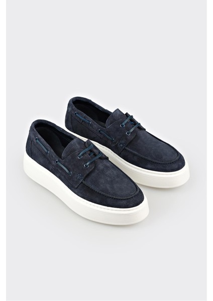 Mavi Deri Erkek Günlük Ayakkabı fiyatları