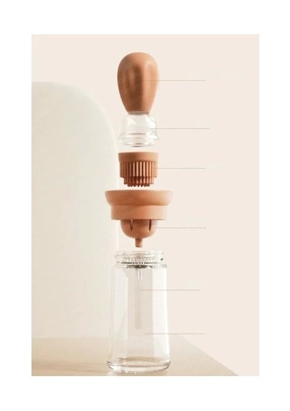 Silikon Hazneli Fırçalı Yağdanlık modelleri