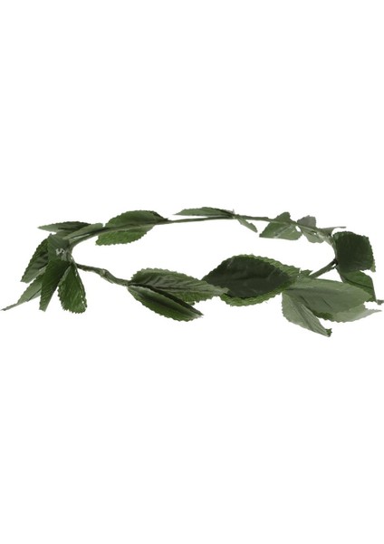 Yaprakları Laurel Çelenk Başlığı Toga Süslü Kostüm Headdress 60CM Yeşil (Yurt Dışından) indirimleri