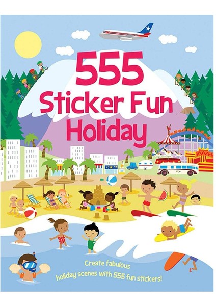 555 Sticker Fun - Holiday