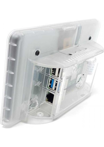 Raspberry Pi 4 Şeffaf Abs Dokunmatik Ekran Kutusu